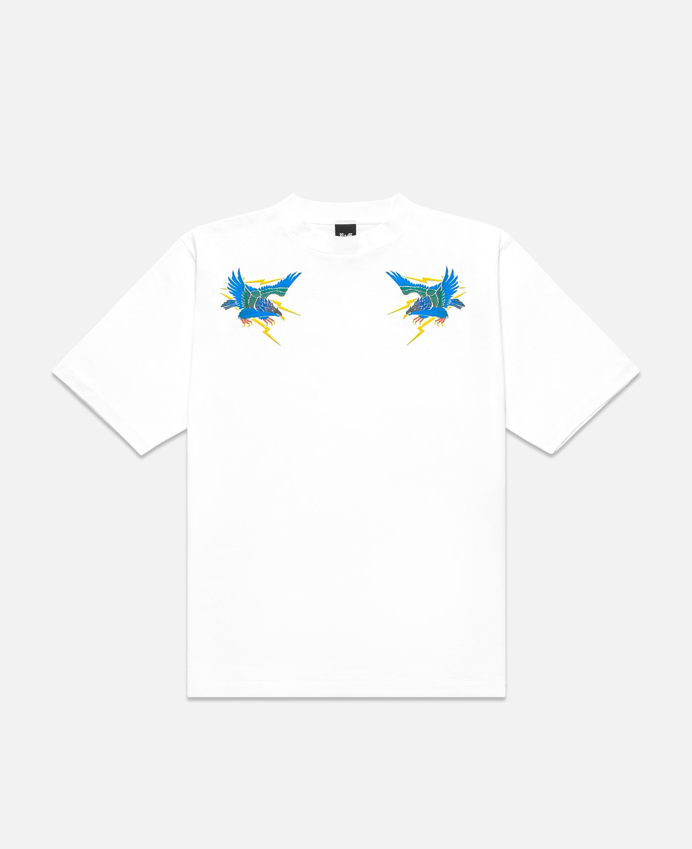 Sukajan Print T-Shirts (White)