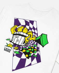 P.A.M. Spiral Checker S/S T-Shirt (White)
